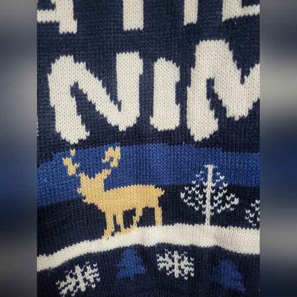 You Look Ugly Today -  Unisex Filthy Animal Ugly Christmas Sweater - Size XL - Picture 3 of 5